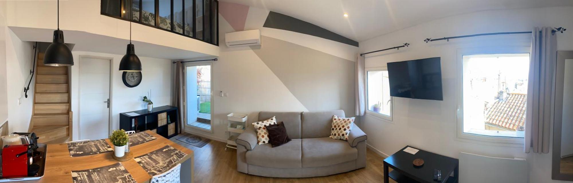 Spacieux Duplex, Vue Mer Et Belle Terrasse Hyères Kültér fotó