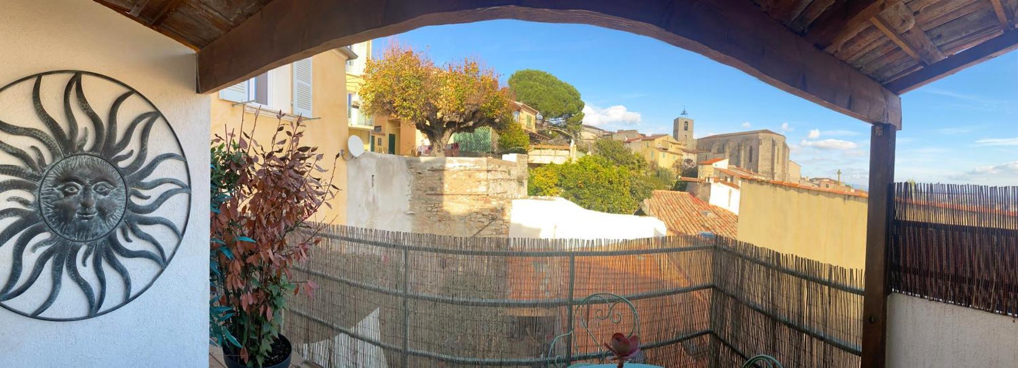 Spacieux Duplex, Vue Mer Et Belle Terrasse Hyères Kültér fotó